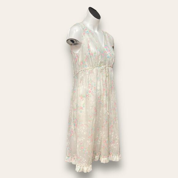 Vintage Barbizon Recollection Crepe nighty and robe small (size 4) - Picture 5 of 11